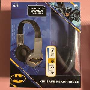 Kid Safe Batman Headphones For Children Volume Limiting